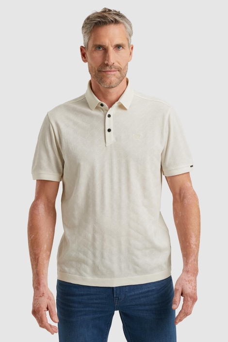 Vanguard short sleeve polo jacquard merceri